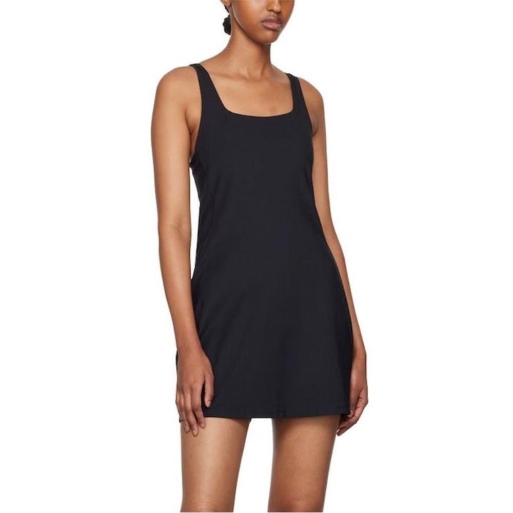Girlfriend Collective Black Sleeveless Dress